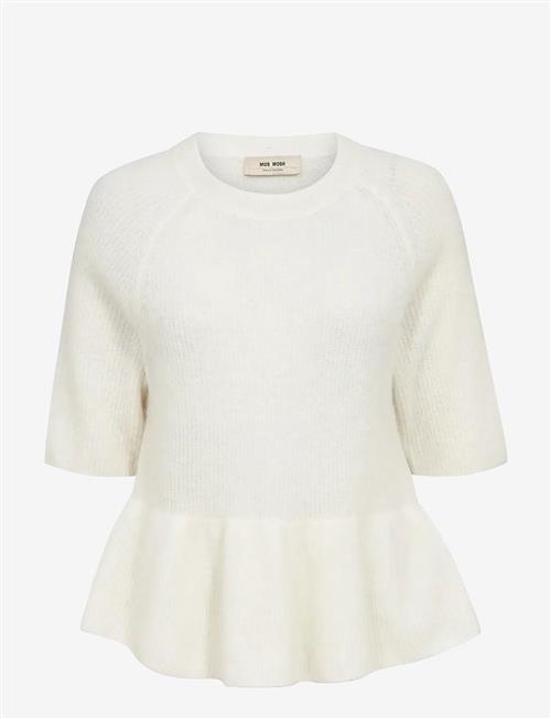 MOS MOSH | Mmthora Ss O-Neck Frill Knit | XL