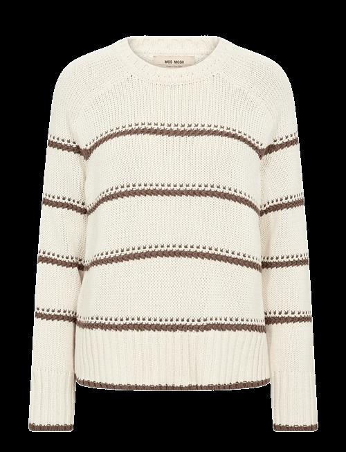 MOS MOSH | Mmrola Bine Stripe Crewneck Knit | M