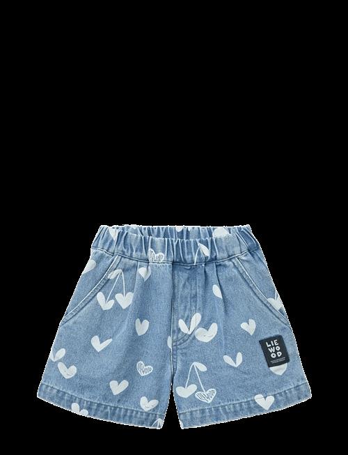 Liewood | Borrisa Printed Denim Shorts | 98