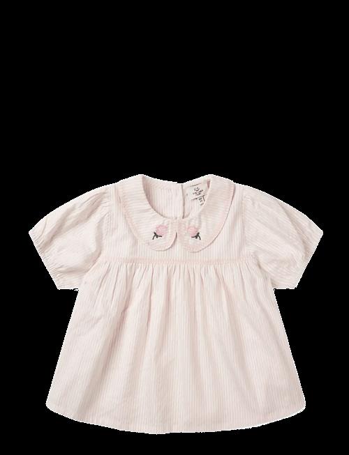 Copenhagen Colors | Seersucker Blouse W. Collar | 128
