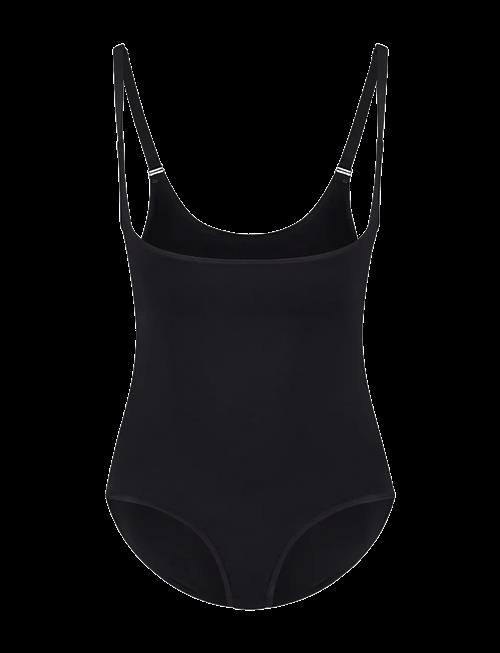Bye Bra | Soft Touch Seamless Bodysuit Open Bust | S