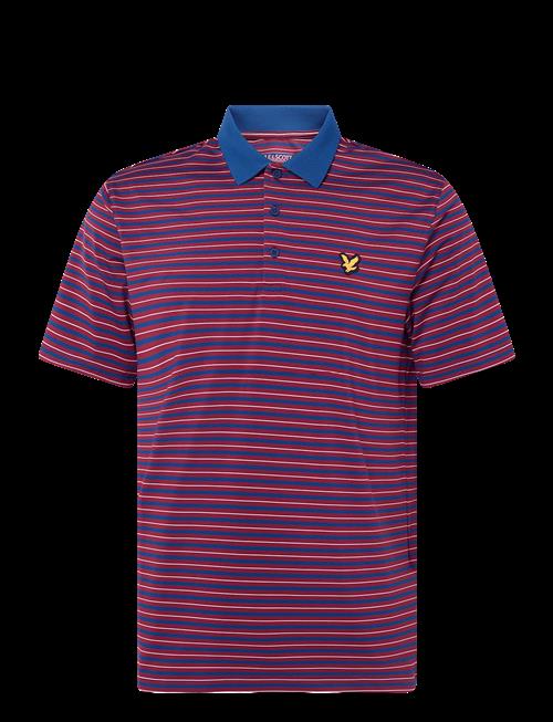 Lyle & Scott Sport | Golf Striped Polo | S