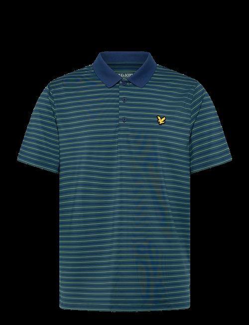 Lyle & Scott Sport | Golf Striped Polo | L