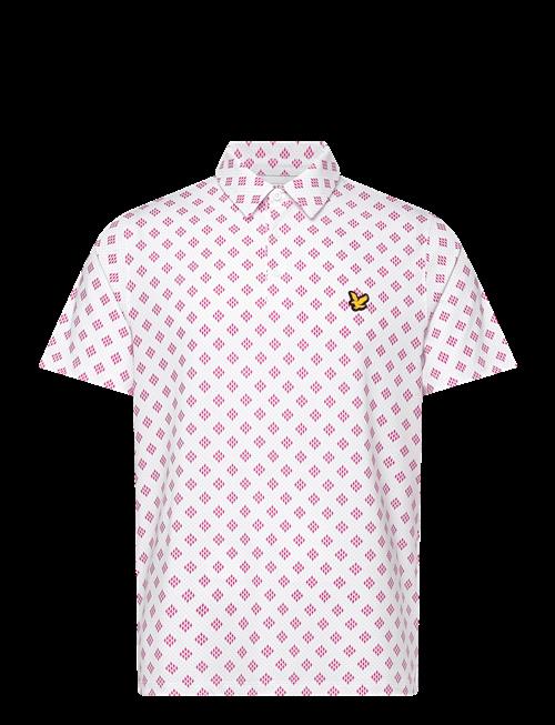 Lyle & Scott Sport | Golf Argyle Print Polo | XL