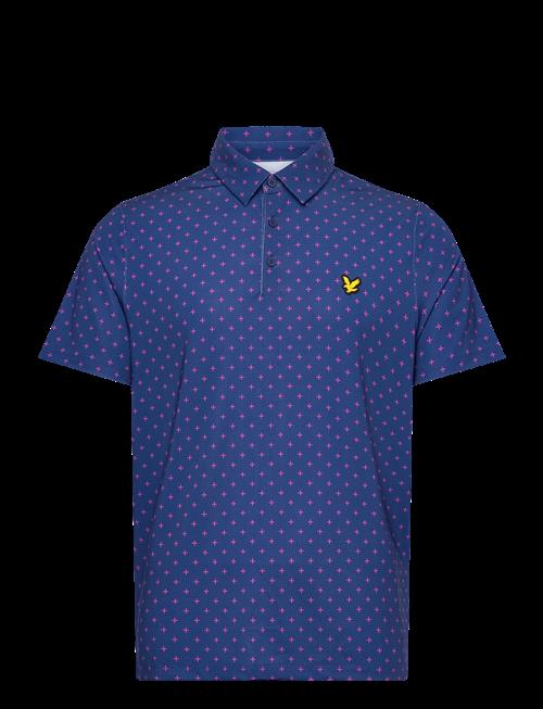 Lyle & Scott Sport | Golf Cross Print  Polo | S