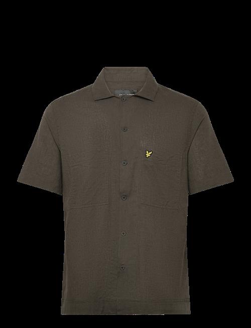 Lyle & Scott | Cuban Collar Short Sleeve Shirt | XXL