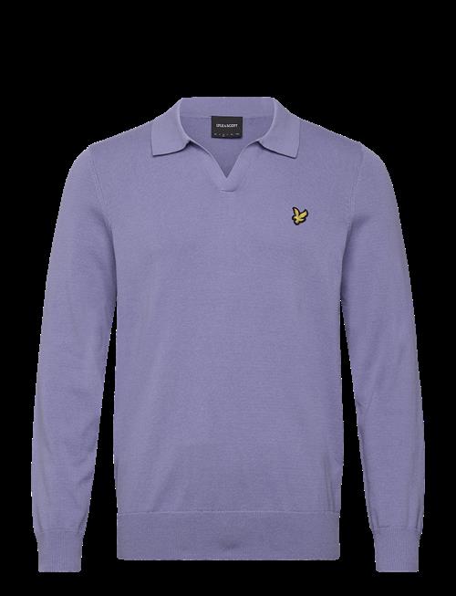 Lyle & Scott | Cotton Long Sleeve Polo Collar Jumper | L