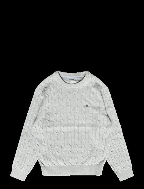 Gant Kids | Shield Cotton Cable Neck Sweater | 140
