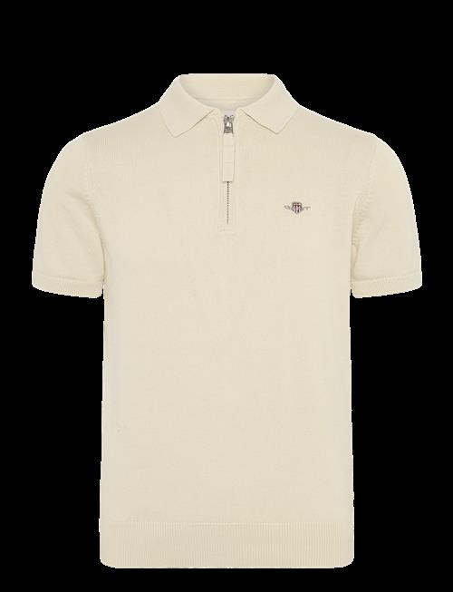 Gant Kids | Shield Knitted Zip Ss Polo | 122