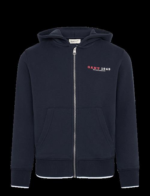 Gant Kids | Collegiate Graphic Full Zip Hoodie | 140