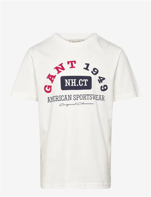 Gant Kids | American Sportswear Graphic Ss T-Shirt | 128
