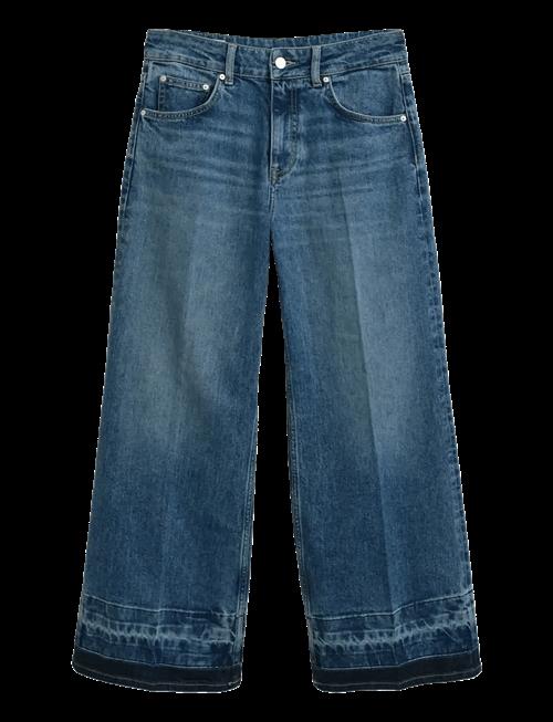 Gant | Cropped Flare Hem Detail Jeans | 27