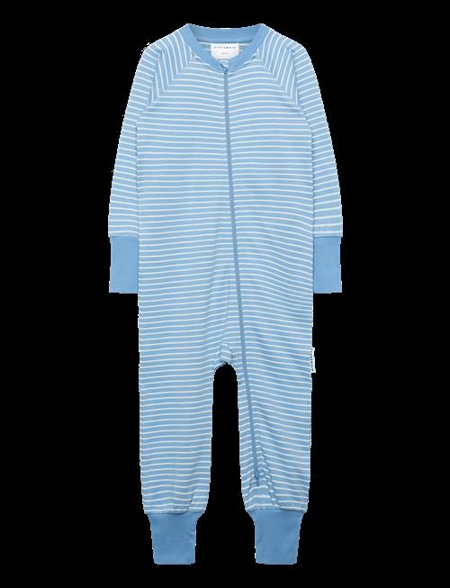 Geggamoja | Pyjamas Two Way Zipper Striped | 74/80