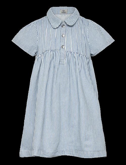 Copenhagen Colors | Y/D Stripe Dress W. Frill Sleeves | 140