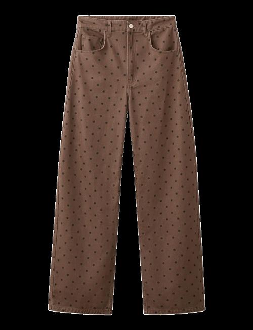Mango | Polka Dot Balloon Jeans | 36