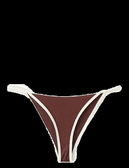 Mango | Cheeky Bikini Briefs With Contrast Trims | M