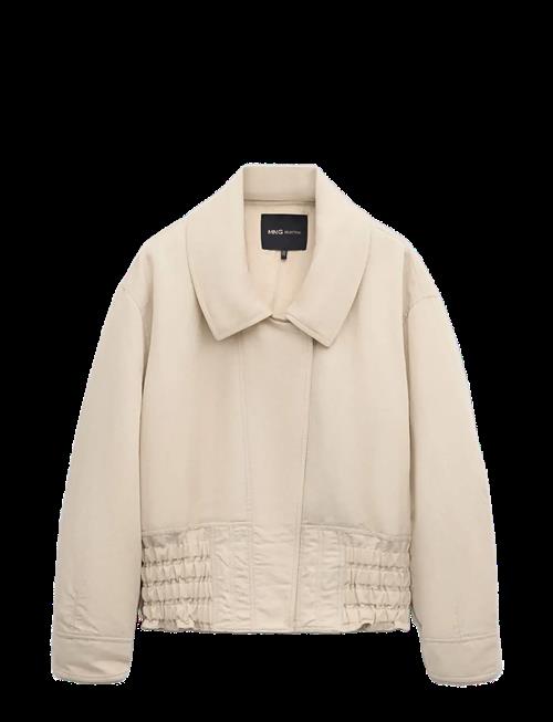 Mango | Oversized Jacket With Gathered Waist | M