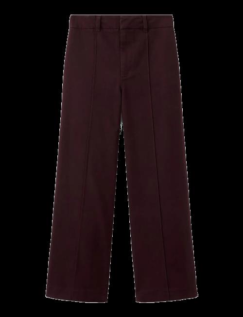 Mango | High-Waisted Wide Leg Jeans With Stitching | 40