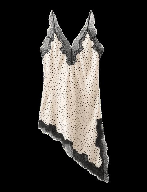 Mango | Polka Dots Lace Top | S