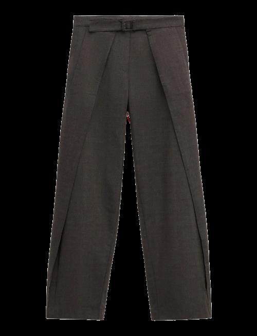 Mango | Pleated Trousers With Belt | 40