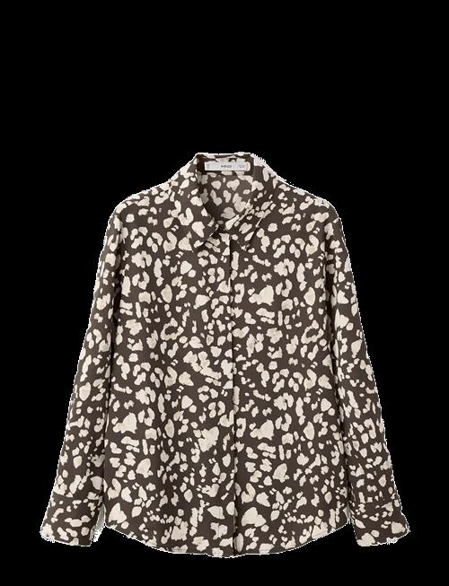 Mango | Printed Straight Shirt | M