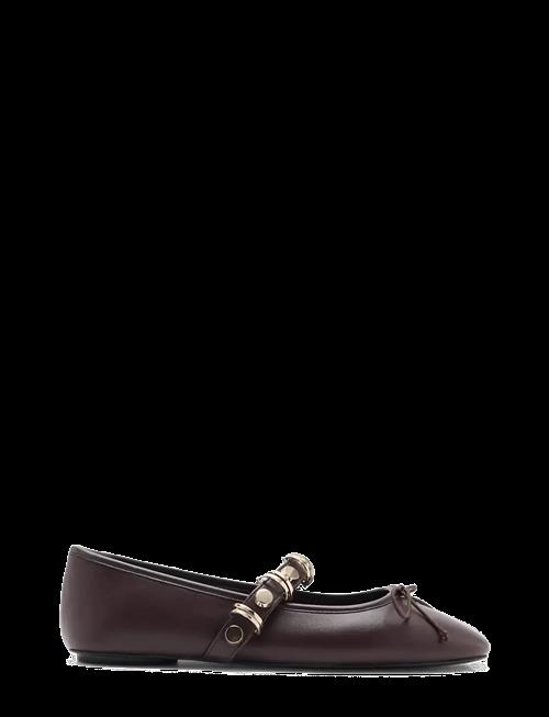 Mango | Ballet Pump With Metallic Strap Details | 39