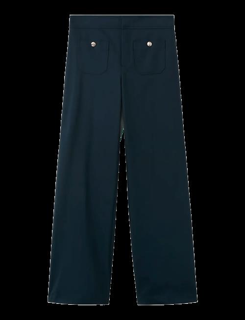 Mango | Straight Trousers With Jewel Buttons | 38