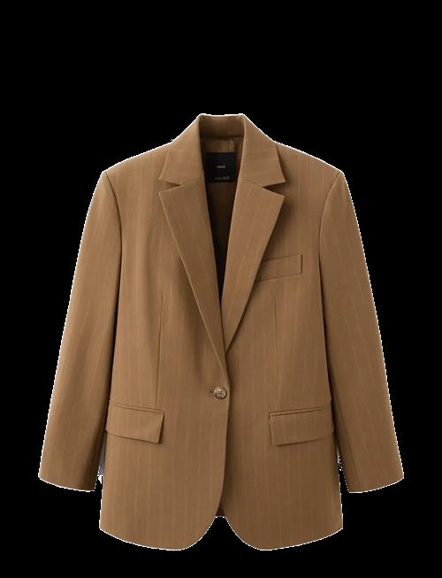 Mango | Pinstripe Suit Blazer | S