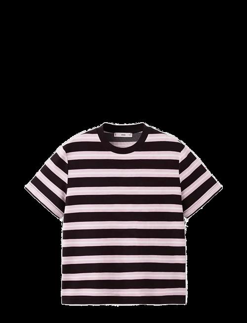 Mango | Striped Short-Sleeved T-Shirt | XS