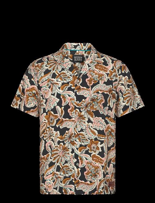 Scotch & Soda | Printed Viscose Regularfit Shortsleeved Shirt | L
