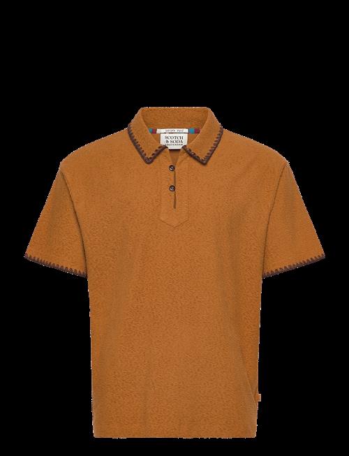 Scotch & Soda | Relaxedfit Jacquard Towelling Polo | L