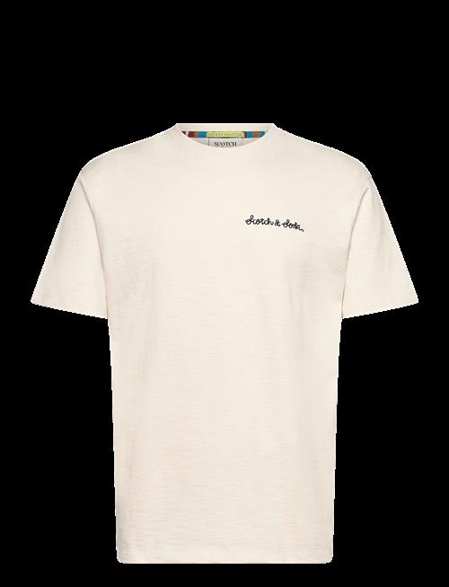 Scotch & Soda | Slubyarn Chest Pocket Artwork Relaxedfit Tshirt | S