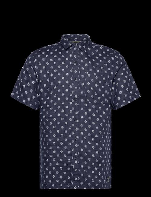 Scotch & Soda | Printed Linen Regularfit Shortsleeved Shirt | L