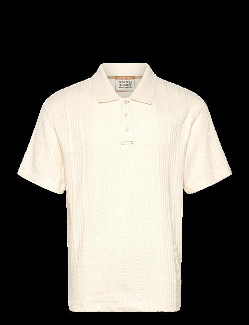 Scotch & Soda | Structured Ribbed Relaxedfit Polo | XL