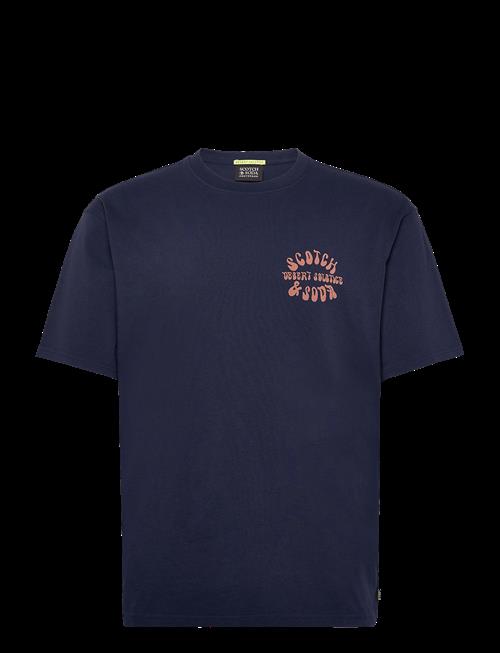 Scotch & Soda | Front And Back Artwork Relaxedfit Tshirt | L