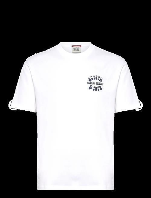 Scotch & Soda | Front And Back Artwork Relaxedfit Tshirt | M