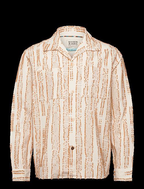 Scotch & Soda | Jacquard Structure Boxyfit Shirt | L