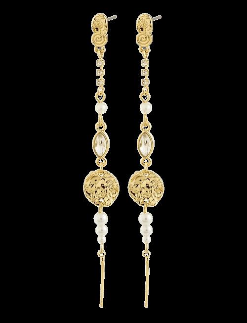 Pilgrim | Fire Earrings Gold-Plated | ONE SIZE