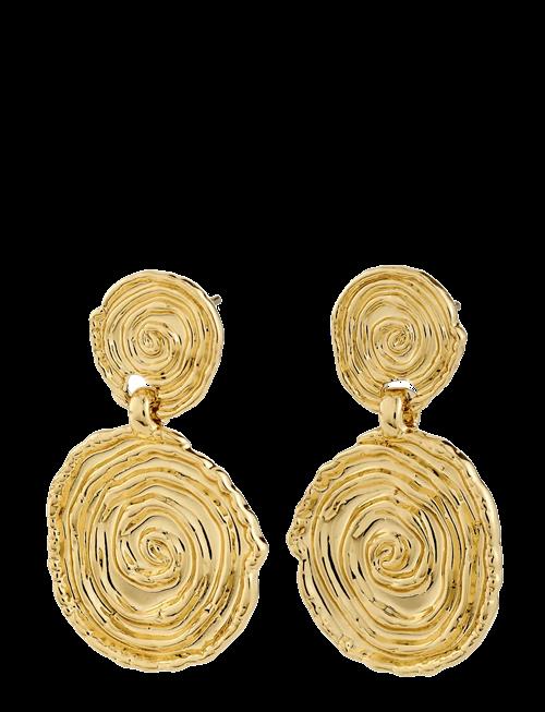 Pilgrim | Air Earrings Gold-Plated | ONE SIZE