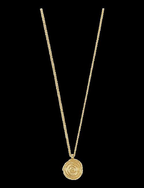 Pilgrim | Air Coin Necklace Gold-Plated | ONE SIZE