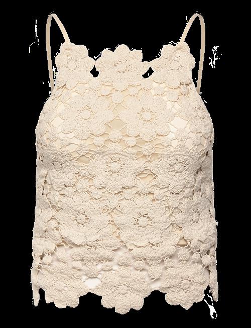 Bardot | Veneta Crochet Top | L