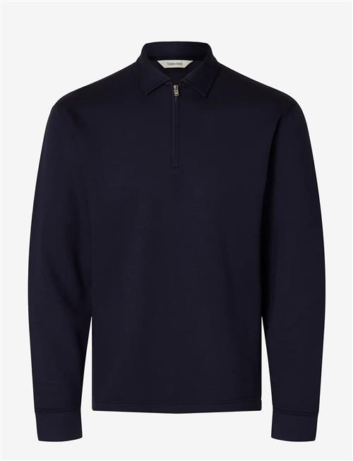 Selected | Slhemanuel Soft Polo Zip Sweat Noos | S