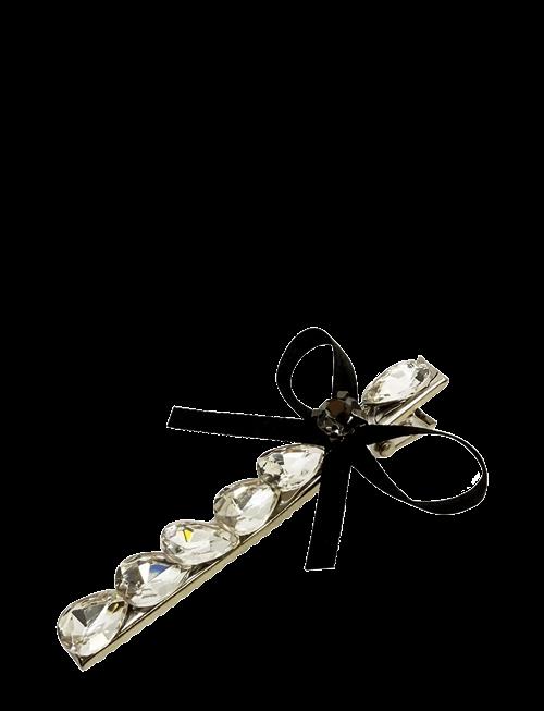 Pipol's Bazaar | Luigi Hair Pin Clear Satin | ONE SIZE