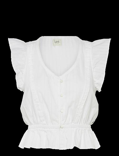 Lee Jeans | Ruffle Sleeve Shirt | M x 00