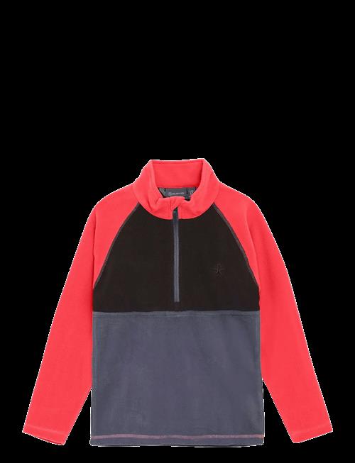 Color Kids | Fleece Pulli - Colorblock | 98