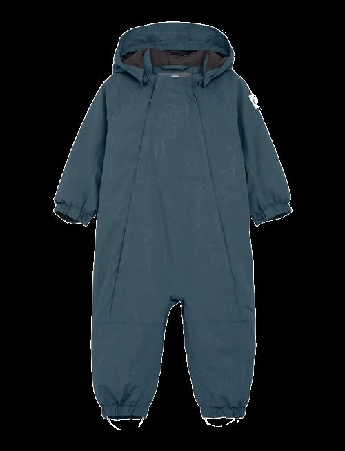Color Kids | Baby Coverall W. 2 Zip- Embos | 74