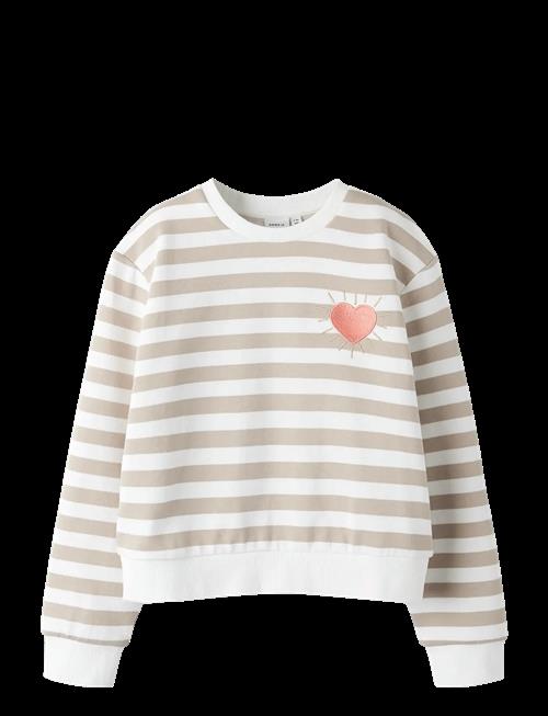 name it | Nkfbell Short Nreg Ls Swe Bru Ps Noos | 134-140