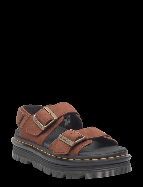 Dr. Martens | Zebzag Sandal Sepia Brown Tumbled Nubuck | 40
