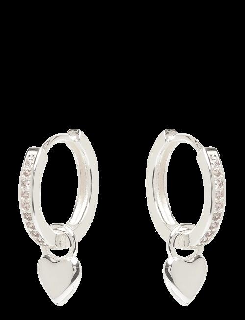 SNÖ of Sweden | Cute Crystal Pendant Ear S/Clear-Onesize | ONE SIZE