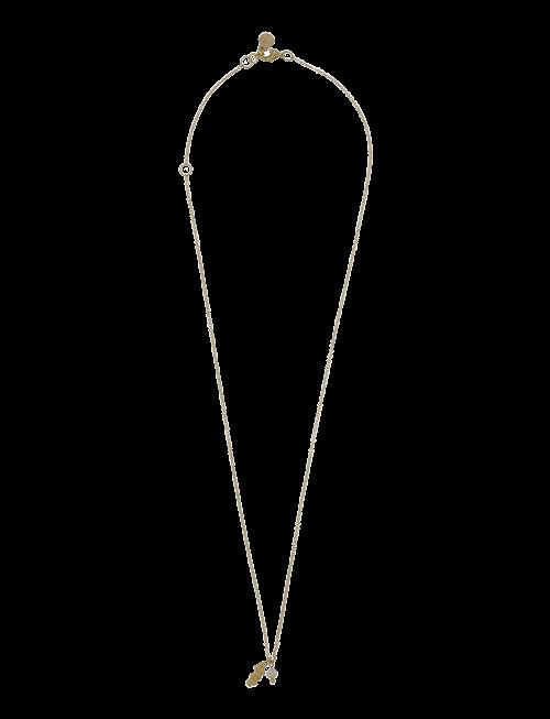 SNÖ of Sweden | Cat Pearl Pendant Chain Neck 50 G/White-50 Cm | 50 CM